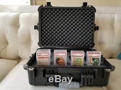 CERTIFIED Waterproof Cards Graded Storage Box Display Case Pelican PSA BVS BGS