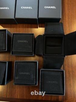 CHANEL Cases and boxes for rings 6set lot Display Storage Empty mzmr