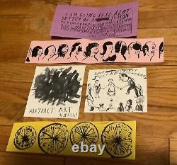 CHRIS JOHANSON box set with 15 small prints (2001) signed and dated + display case
