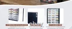 Car Display Case 2 in 1 Foldable 60 Diecast Model 1/64 NASCAR Wood Wall Cabinet