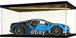Car Display Case 24 x 16 in Acrylic LED Light 1/12 Rack Diecast Model 1/18 Box