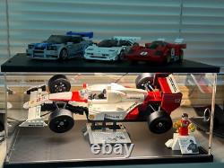 Car Display Case 24 x 16 in Acrylic LED Light 1/12 Rack Diecast Model 1/18 Box