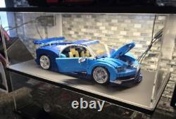 Car Display Case 24 x 16 in Acrylic LED Light 1/12 Rack Diecast Model 1/18 Box