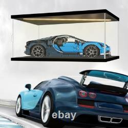 Car Display Case 24 x 16 in Acrylic LED Light 1/12 Rack Diecast Model 1/18 Box