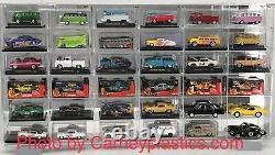 Car Display Case 36 Pcs VW Bus Boxed Model Matchbox 1/64 Diecast Acrylic Cabinet