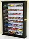 Car Display Case 56 Pcs Adjustable Mirrored Black Model 1/43 1/64 Diecast Cabine
