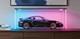 Car Display Case Acrylic 24 x 12 RGB LED Light 1/10 Rack 1/12 Model Diecast Box