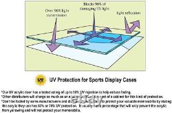 Car Display Case Black 16 Pcs Diecast 1/24 Scale 124 Collection Shelf Cabinet