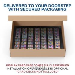 Card Deck Display Case for Decks of Cards / Playing Card Deck Display Case
