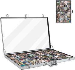 Card Display Case, 34 X 22 Large Aluminum Card Trade Show Display Case, Suitab