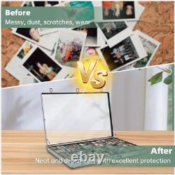 Card Display Case, 34 X 22 Large Aluminum Card Trade Show Display Case, Suitab