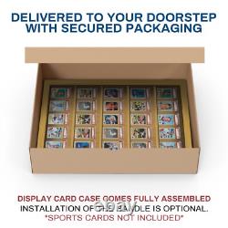 Card Display Case 35 Deep for Graded Cards/ Beckett