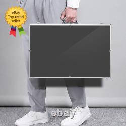 Card Display Case Aluminum Glass Display Case for Cards XL Large Table