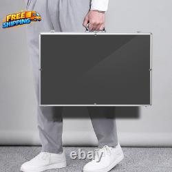 Card Display Case Aluminum Glass Display Case for Cards XL Large Table Top