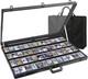 Card Display Case Aluminum Trade Show Display Case Large Portable Trading with L