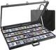 Card Display Case Aluminum Trade Show Display Case Large Portable Trading with L