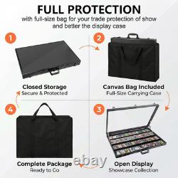 Card Display Case Aluminum Trade Show Display Case Large Portable Trading with L