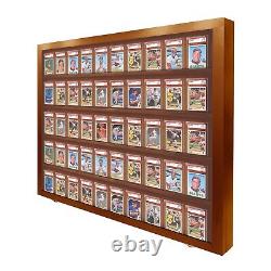 Card Display Case for Graded PSA Cards Sports Cards Case Beckett Deep holds 50