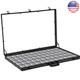 Card Show Display Case Aluminum Trading Card Display Case (Black 83x56x7.5cm)