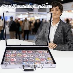 Card Show Display Case Large Aluminum 24 X20 Lockable Trading Card Display Case
