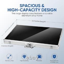 Card Show Display Case Large Aluminum 34 X 22 Lockable Trading Card Display Case