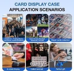 Card Show Display Case Large Aluminum 34 X22 Lockable Trading Card Display Case