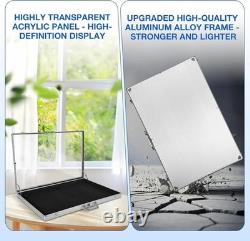 Card Show Display Case Large Aluminum 34 X22 Lockable Trading Card Display Case