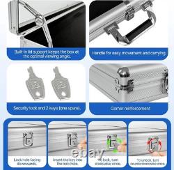Card Show Display Case Large Aluminum 34 X22 Lockable Trading Card Display Case