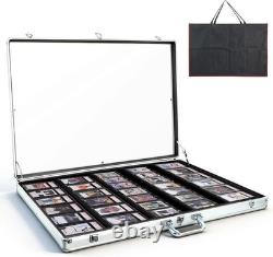 Card Show Display Case Large Aluminum 34X22 Lockable Trading Card Display