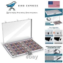Card Show Display Case Large Aluminum 34X22 Lockable Trading Card Display