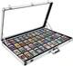 Card Show Display Case Large Aluminum 34X22 Lockable Trading Card Display