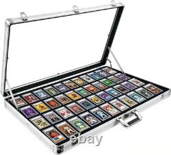Card Show Display Case Large Aluminum 34X22 Lockable Trading Card Display