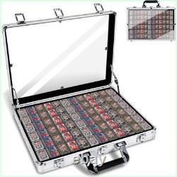 Card Show Display Case Large Aluminum 34X22 Lockable Trading Card Display