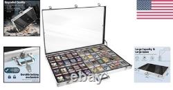 Card Show Display Case Large Aluminum 34X22 Lockable Trading Card Display