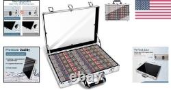 Card Show Display Case Large Aluminum 34X22 Lockable Trading Card Display