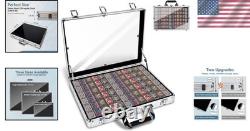 Card Show Display Case Large Aluminum 34X22 Lockable Trading Card Display