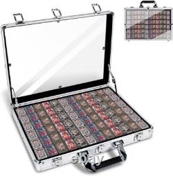 Card Show Display Case Large Aluminum 34X22 Lockable Trading Card Display