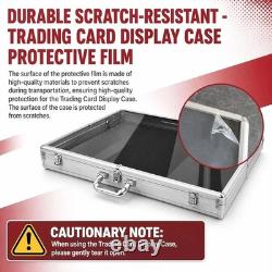 Card Show Display Case Large Aluminum 34X22 Lockable Trading Card Display