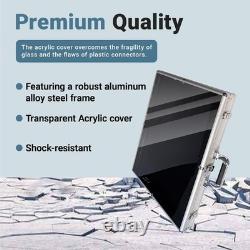 Card Show Display Case Large Aluminum 34X22 Lockable Trading Card Display