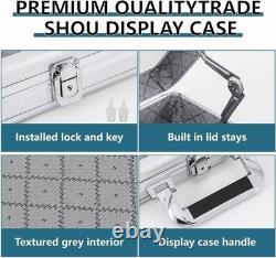 Card Show Display Case Large Aluminum 34X22 Lockable Trading Card Display