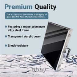 Card Show Display Case Large Aluminum 34X22 Lockable Trading Card Display