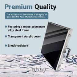 Card Show Display Case Large Aluminum 34X22 Lockable Trading Card Display