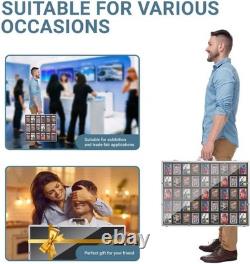 Card Show Display Case Large Aluminum 34X22 Lockable Trading Card Display