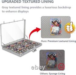 Card Show Display Case Large Aluminum 34X22 Lockable Trading Card Display