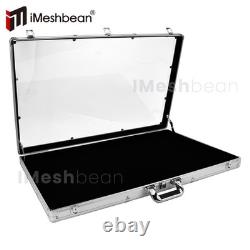 Card Show Display Case Large Aluminum 34X22 Lockable Trading Card Display Case