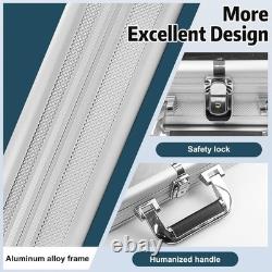 Card Show Display Case Large Aluminum 34x22, Lockable Trading Card Display