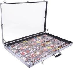 Card Show Display Case Large Aluminum 34x24 Lockable Trading Card Display