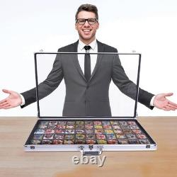 Card Show Display Case Large Aluminum 34x24 Lockable Trading Card Display