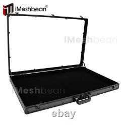 Card Show Display Case Large Aluminum 36X24 Lockable Trading Card Display Case