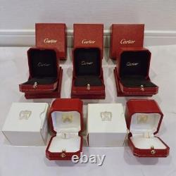 Cartier Cases and boxes for ring 5set lot Display Storage Empty mzmr